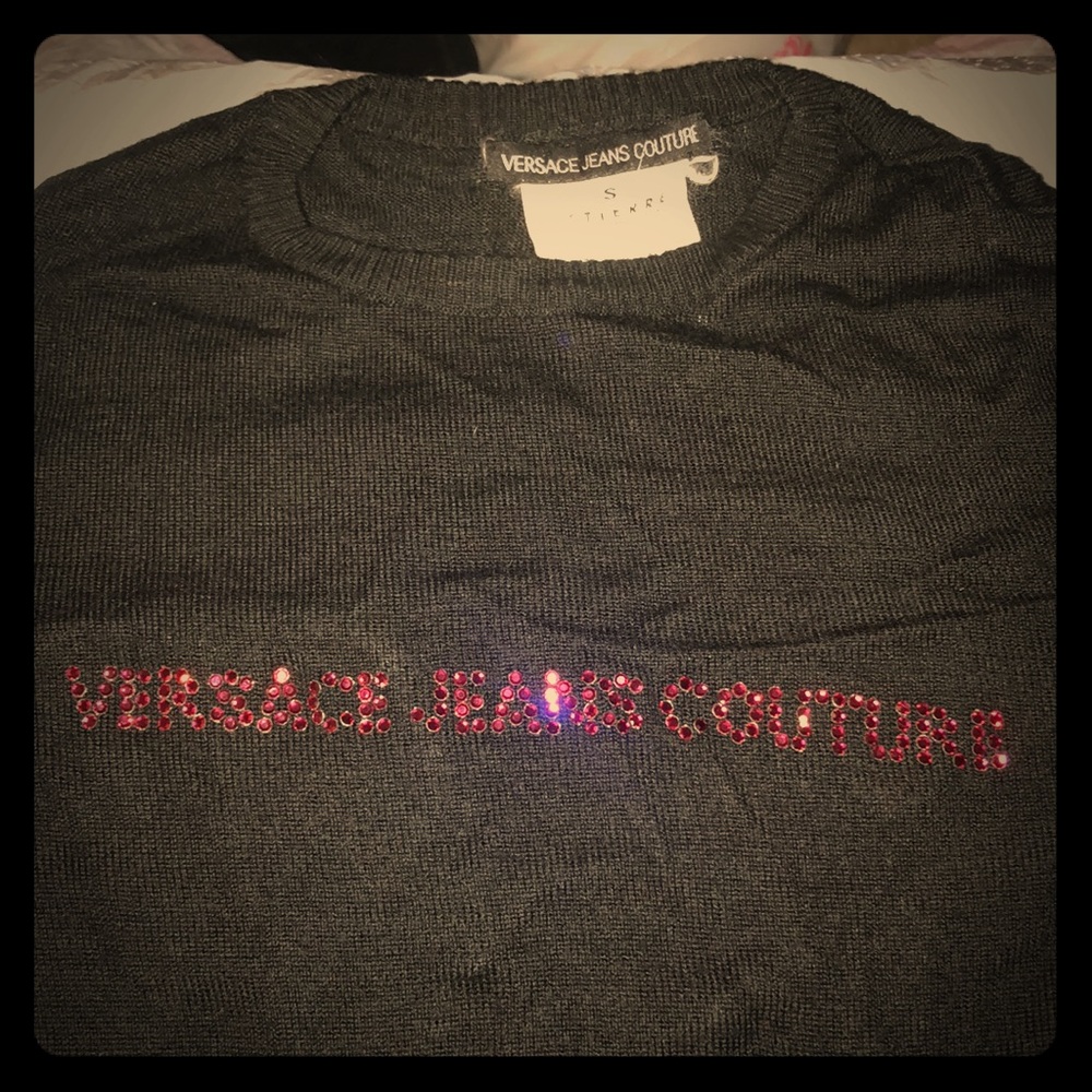 Versace Jeans Courure Black sweater midsleeves